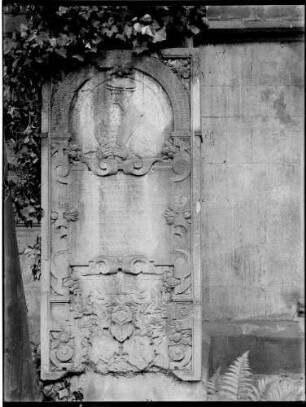 Heidelberg Peterskirche Grabstein (17. Jahrhundert)