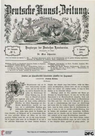 Nr. 5 (2. Februar 1873)