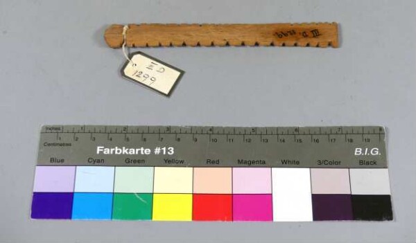 Kerbholz (counting stick for livestock)