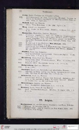 III. Belgien (Nr. 2521 - 2541)