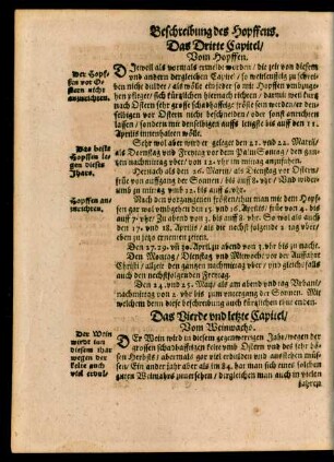 Das Vierde und letzte Capitel/ Vom Weinwachs.