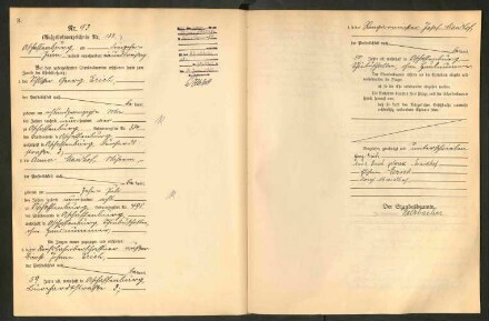Standesamtsbuch der Stadt Aschaffenburg: Eheschließungen 252/1930 - 130/1931