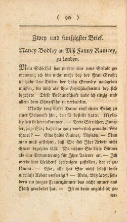 Zwey und funfzigster Brief