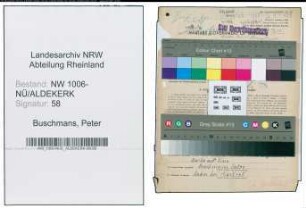 Entnazifizierung Peter Buschmans , geb. 03.03.1905 (Landwirt)