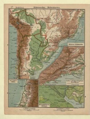 Mittleres Südamerika, Kaffee- und Bergwerksgebiete Brasiliens, Das mittlere Chile, Mündungsgebiet des Parana