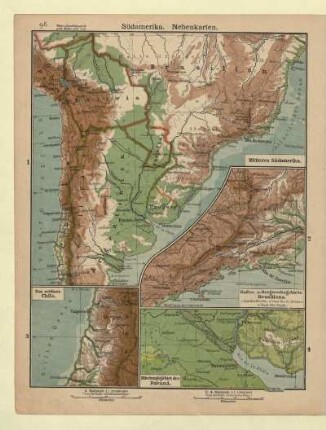 Mittleres Südamerika, Kaffee- und Bergwerksgebiete Brasiliens, Das mittlere Chile, Mündungsgebiet des Parana