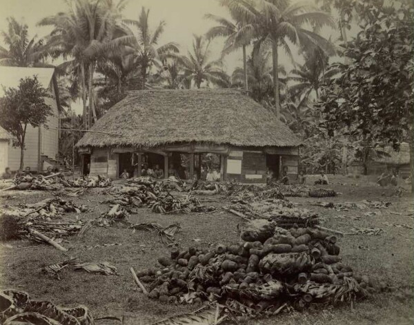 "Avant la fête. Samoa-Ins".