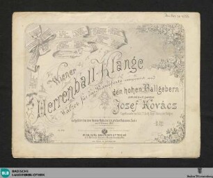 Wiener Herrenball-Klänge : Walzer für das Pianoforte