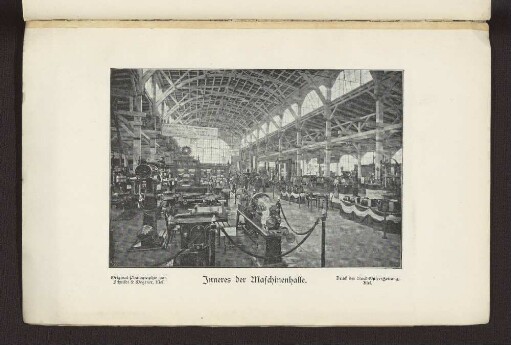 Inneres der Maschinenhalle.