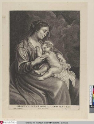 [Jungfrau und Kind; Virgin and Child]
