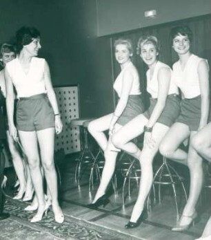 Anwärterinnen zur Miss Berlin Wahl
