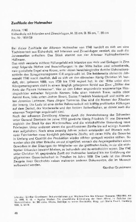 Zunftlade der Hutmacher