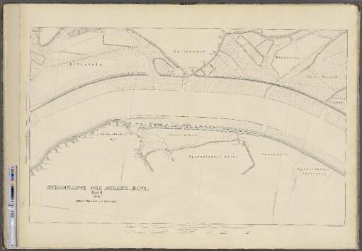 Blatt II 1886. : Ellerholz. Gätjensort. Kreetsand. Der Busch. Grosser Stackort. Spadenlander Ort. Kortenland. Spadenlander Weide. Dornbusch. Spadenlander Ausschlag.