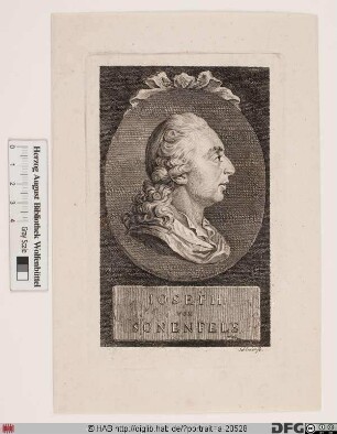 Bildnis Joseph von Sonnenfels (1797 Reichsfrhr.)