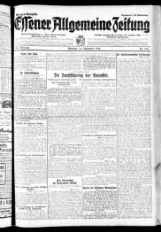 Essener allgemeine Zeitung. 1918-1943