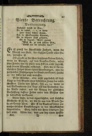 Vierte Betrachtung.