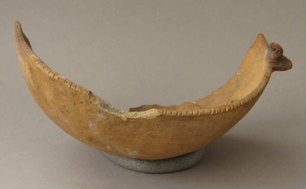 Fragment of a clay bowl