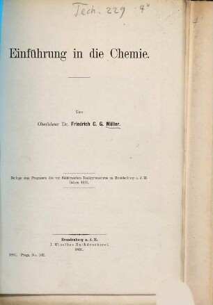 Programm des Von-Saldernschen Realgymnasiums in Brandenburg a.d.H. : für das Schuljahr .... 1890/91