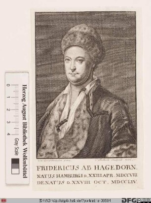 Bildnis Friedrich von Hagedorn