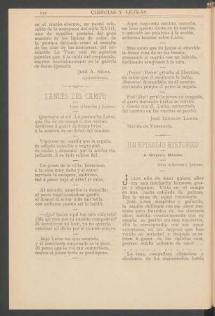 Lances del campo : [Poesía]