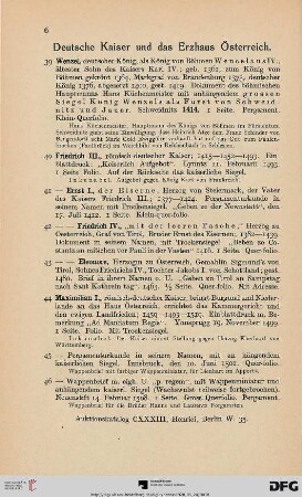Deutsche Kaiser und das Erzhaus Österreich (Nr. 39-192)