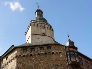 Burg Falkenstein im Harz : Die Burg Falkenstein bei Meisdorf im Harz ist heute Museum, aufgenommen 2007