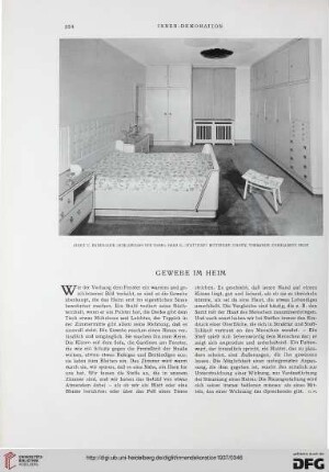 48: Gewebe im Heim
