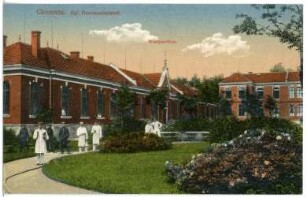 Chemnitz. Königliches Garnison-Lazarett, Westpavillon
