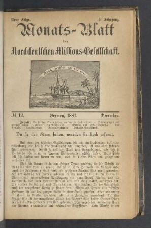 N°. 12. 1881. December