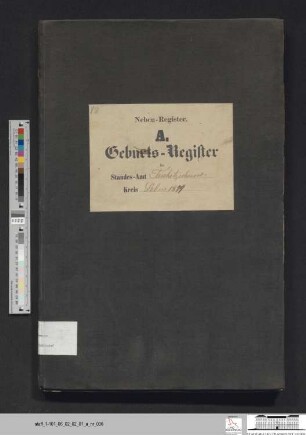 Geburtsregister Güldendorf 1879