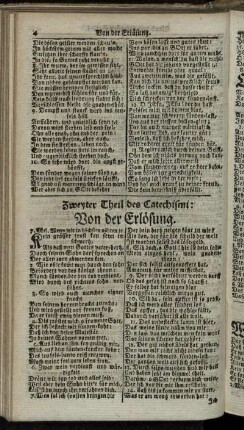 Zweyter Theil des Catechismi: Von der Erlösung.