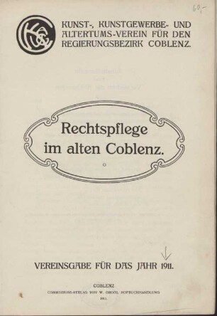 Rechtspflege im alten Coblenz