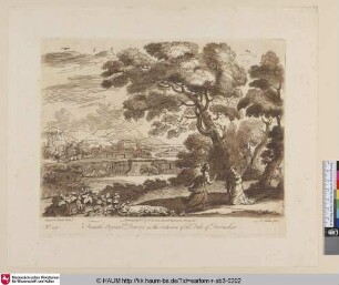 [Landschaft mit Hagar und dem Engel.]