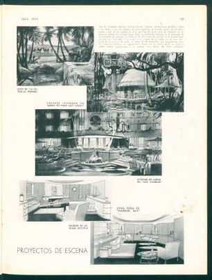 Proyectos de escena