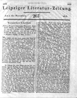 1815-11-02 : 267. Stück