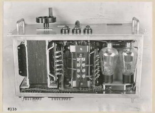 Hochspannungsgleichrichter, Einschub, Bild 1; Foto, 1953