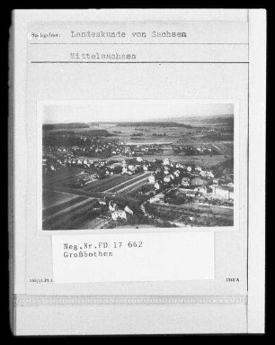 Großbothen : Luftbild