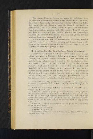 II. Anhaltspunkte über die ostindische Baumwollerzeugung.