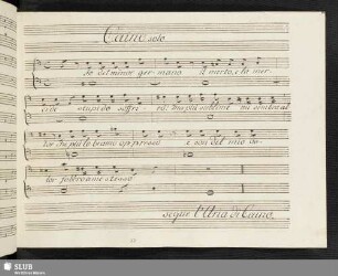 [Recitativo:] Io del minor germano