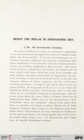 45: Orient und Hellas in archaischer Zeit