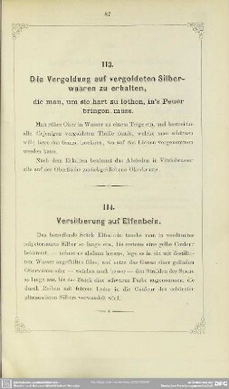 114. Versilberung auf Elfenbein