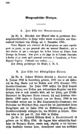 Biographische Notizen