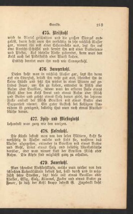 477. Spitz- und Wirsingkohl
