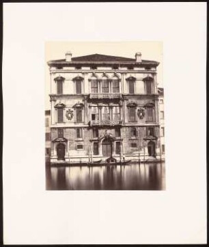 Palazzo Balbi Valier, Venedig: Ansicht (aus: sog. »Koch-Mappe«)