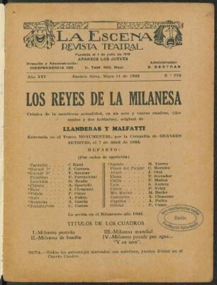 Titulos de los cuadros