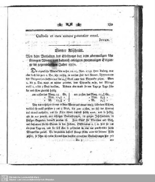 Vierter Abschnitt. Von dem Verhalten des Elbstroms ... im gegenwärtigen Jahre 1800