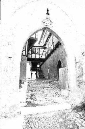 Freiberg-Beihingen: Aufgang zum Schlossberg