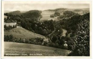 Grünhainichen. Blick ins Flöhatal