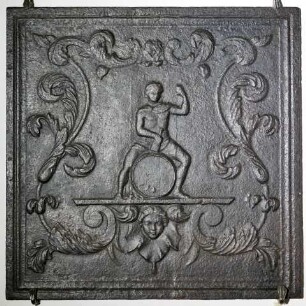 Takenplatte oder Kaminplatte, Bachus