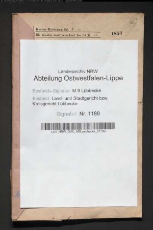 Erblasser: Strümpler, Anne Marie Engel Elisabeth: